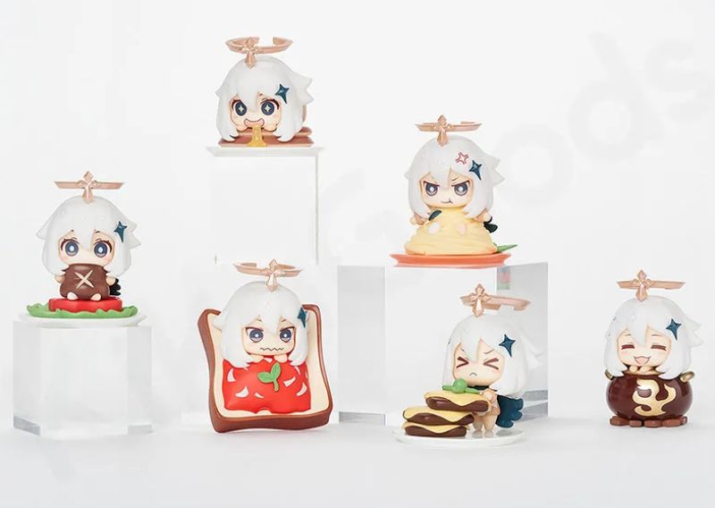 Genshin Paimon Food Theme Blind Box