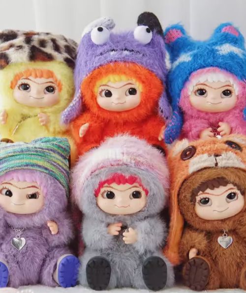 WAKUKU Fuzzy Trendy Fun Party Series Plush Blind Box