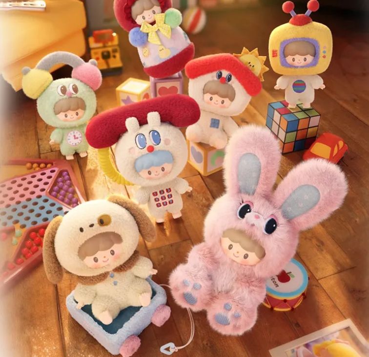 zZoton Happy Childhood Series Plush Blind Box