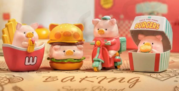 Lulu The Pig: Love Burger Series