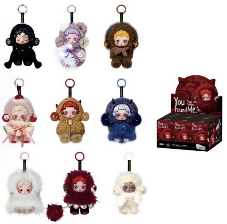 Skull Panda: You Found Me Series  Plush Doll