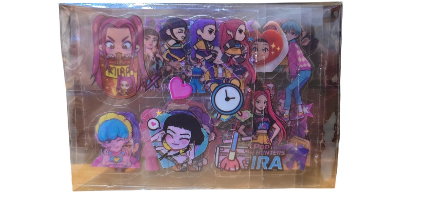 Kpop Huntrix Mini Stickers- 6 pcs