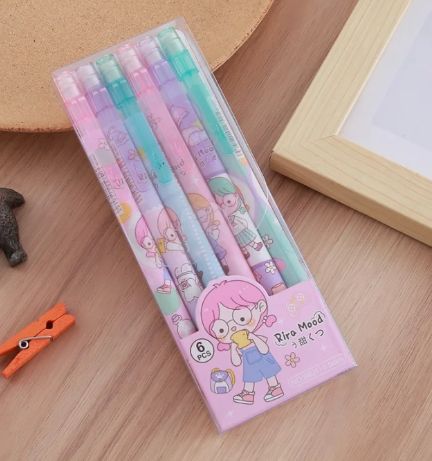 Mechanical Pencil Box: Little Girl