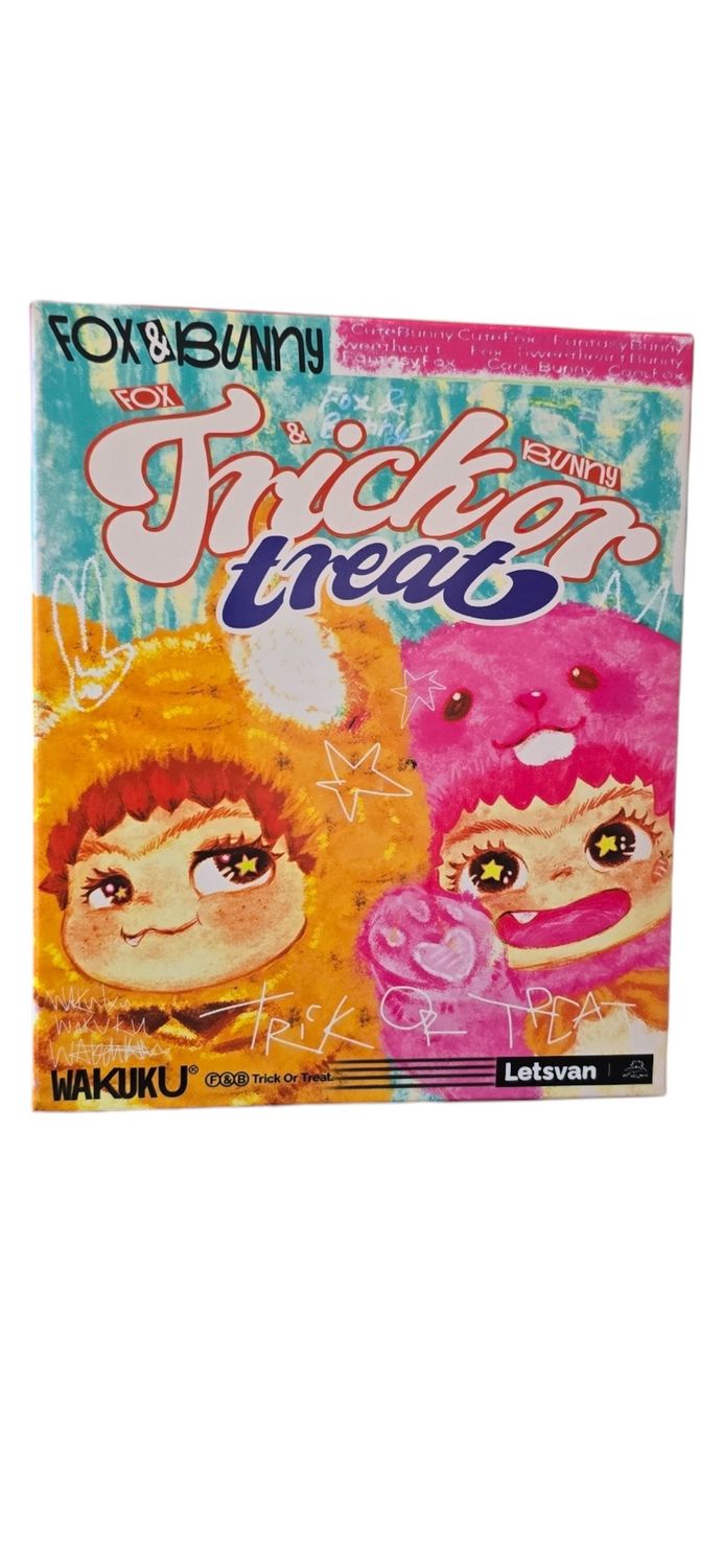 Wakuku: Fox &amp; Bunny Trick Or Treat Plush Series