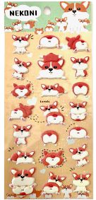 Nekoni Stickers, Character: Corgi