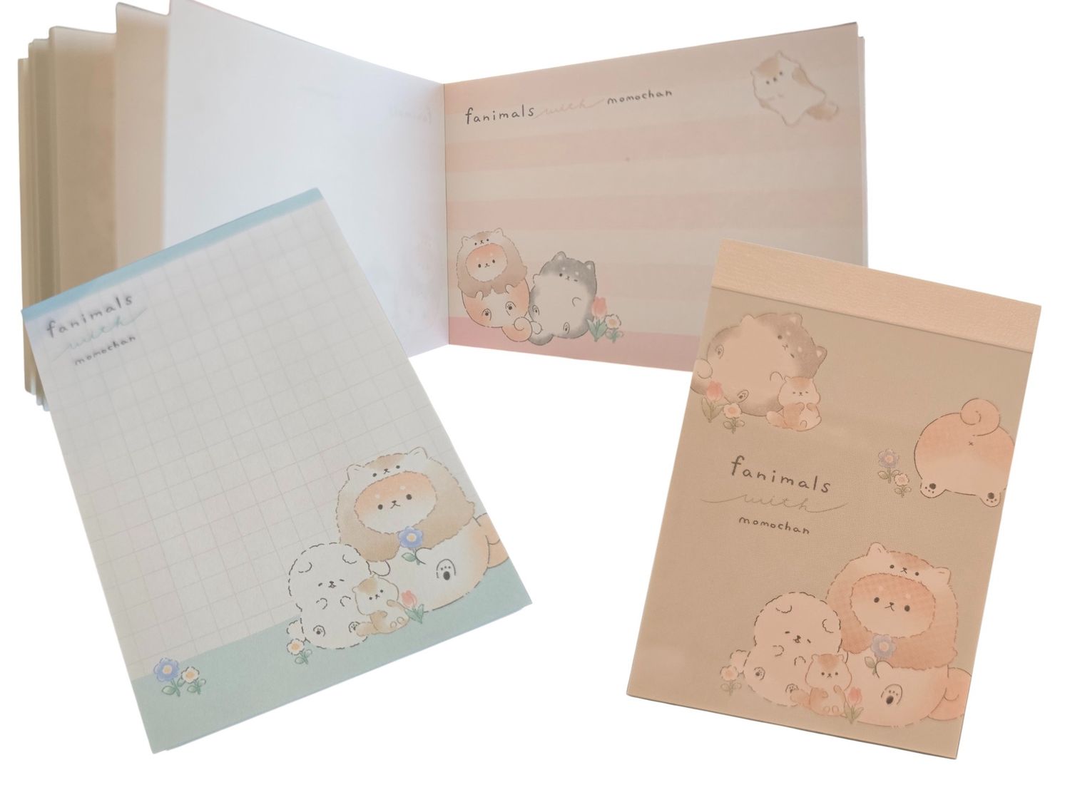 Fanimals Mini Notepad, Character: Garden Party