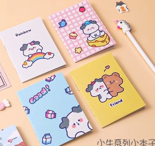 cute cartoon notepad calf series, Colour: various color design