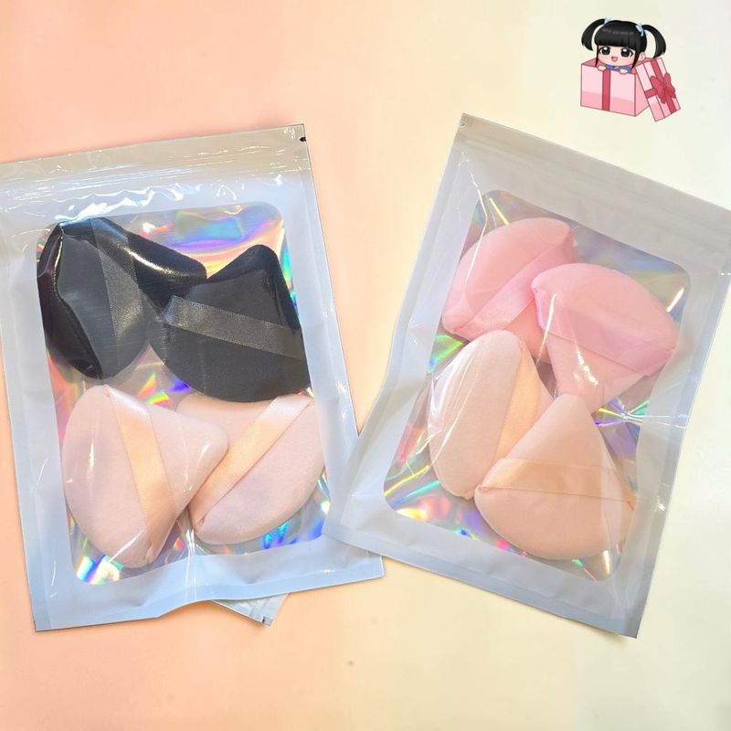 Mixed Puff Colors - Pack of 4