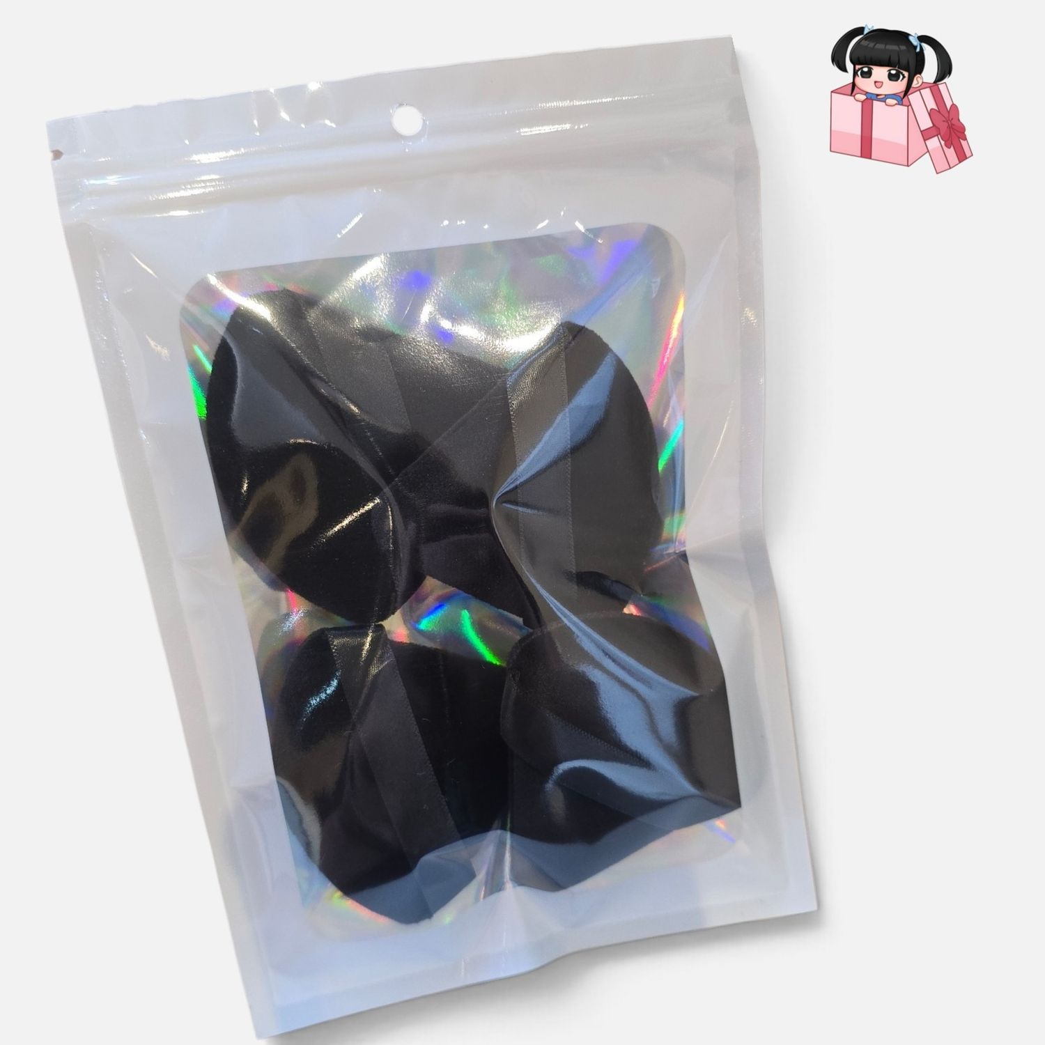 Black Puff - Pack of 4