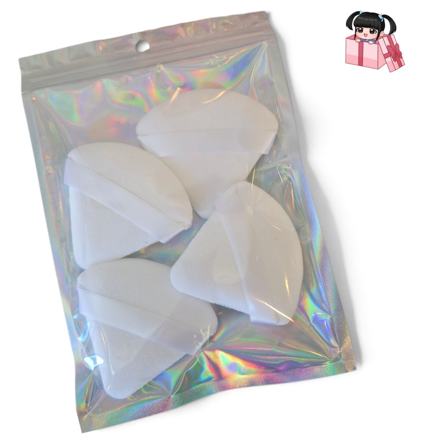White Puff - Pack of 4