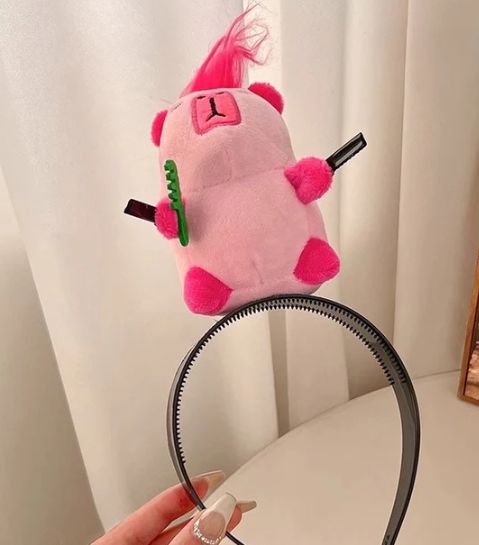 Hair Band - capybara, Colour: Pink