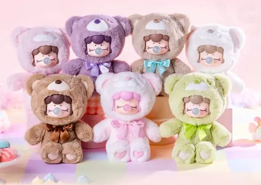 Nanci: Colorful Chocolate Cutie Bears Series Plush Blind Box