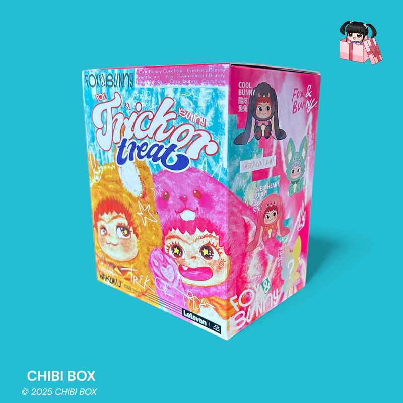 Wakuku: Fox &amp; Bunny Trick Or Treat Plush Series