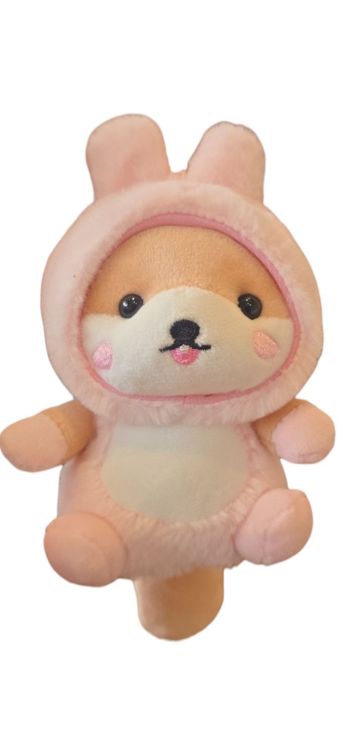 Fox Keychain, Character: pink bunny