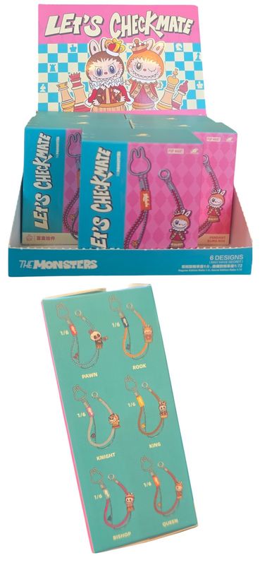 Labubu: Checkmate Keycharms