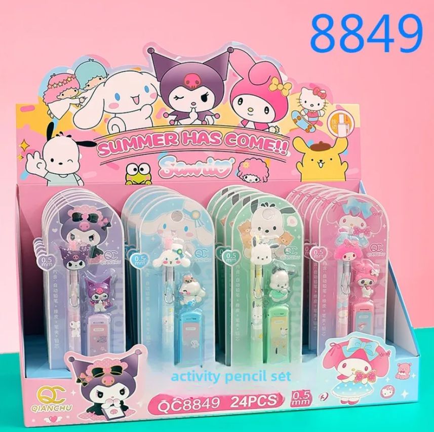 Sanrio Mechanical Pencils, Character: All Characters Box 8849