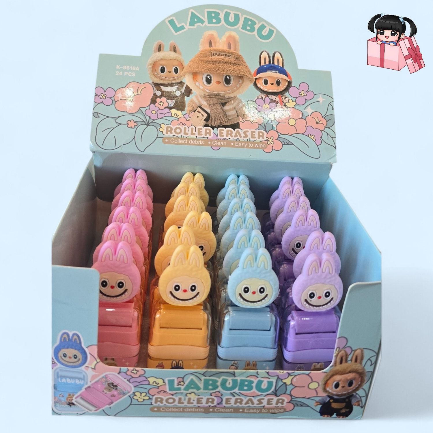 Roller Eraser, Character: Labubu