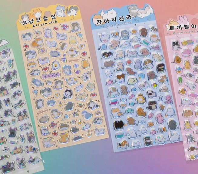 Pet Paradise Stickers
