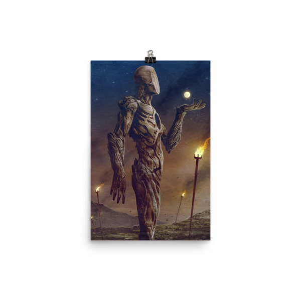 Eternal Servitor, Size: 12×18