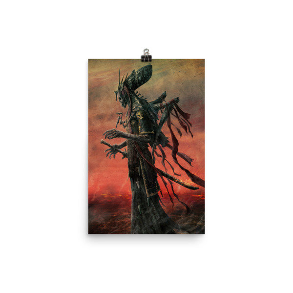 Abaddon, Size: 12×18