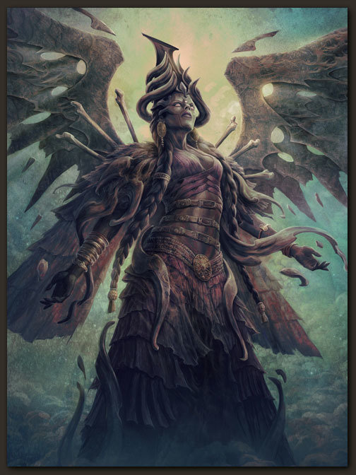 Ereshkigal, Size: 12×18