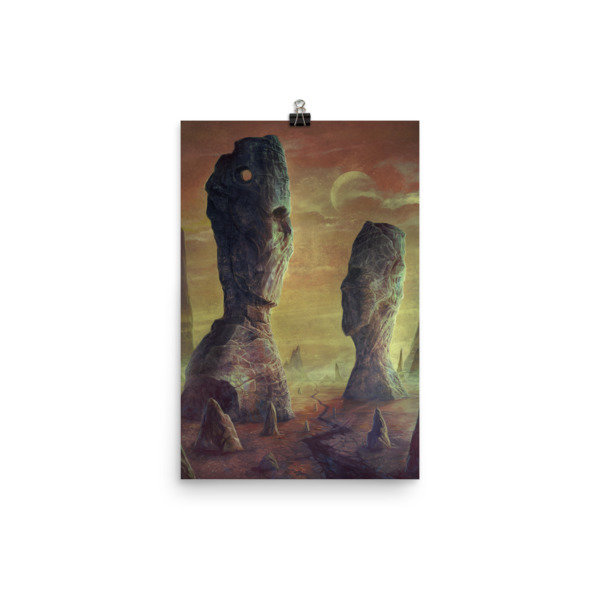 Lost Gods, Size: 12×18