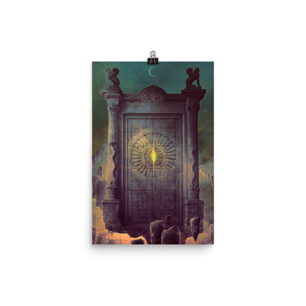 The Gates of Fortune, Size: 12×18