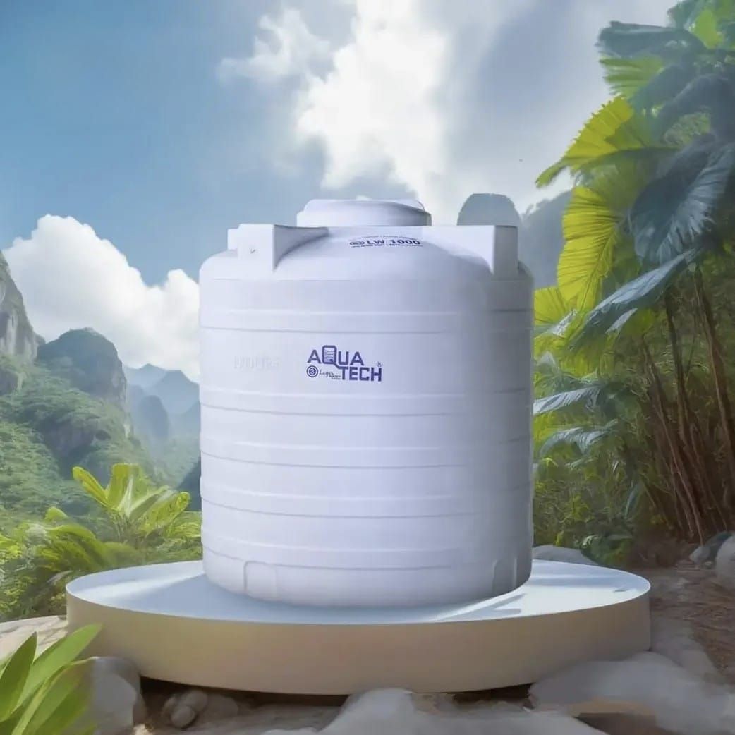 Aquatech 1000 ltr White 3 layer Water Tank 
