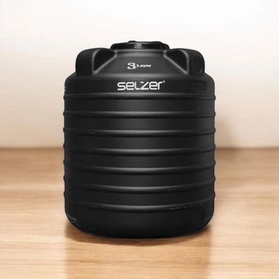 Selzer 2000 Ltr 3 layer Black Water Tank