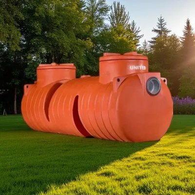 United Septic Tank Type B 20 Flush 1000 Ltr