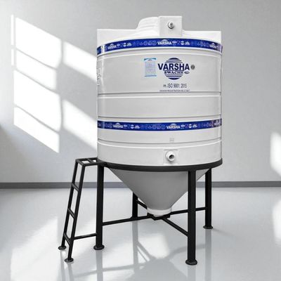 Varsha Swachh 1000 ltr Auto Clean Water Tank With 4 Feet MS Stand