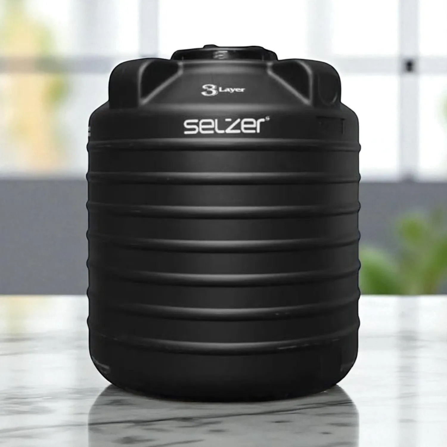 Selzer 2000 Ltr 3 layer Black Water Tank