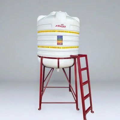 Krona 4 layer Self Cleaning Water Tank 1000 ltr with 2.5 Feet MS Stand