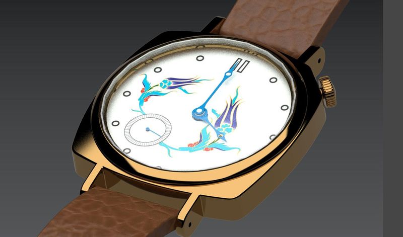Montre Saatin's Sultan bronze