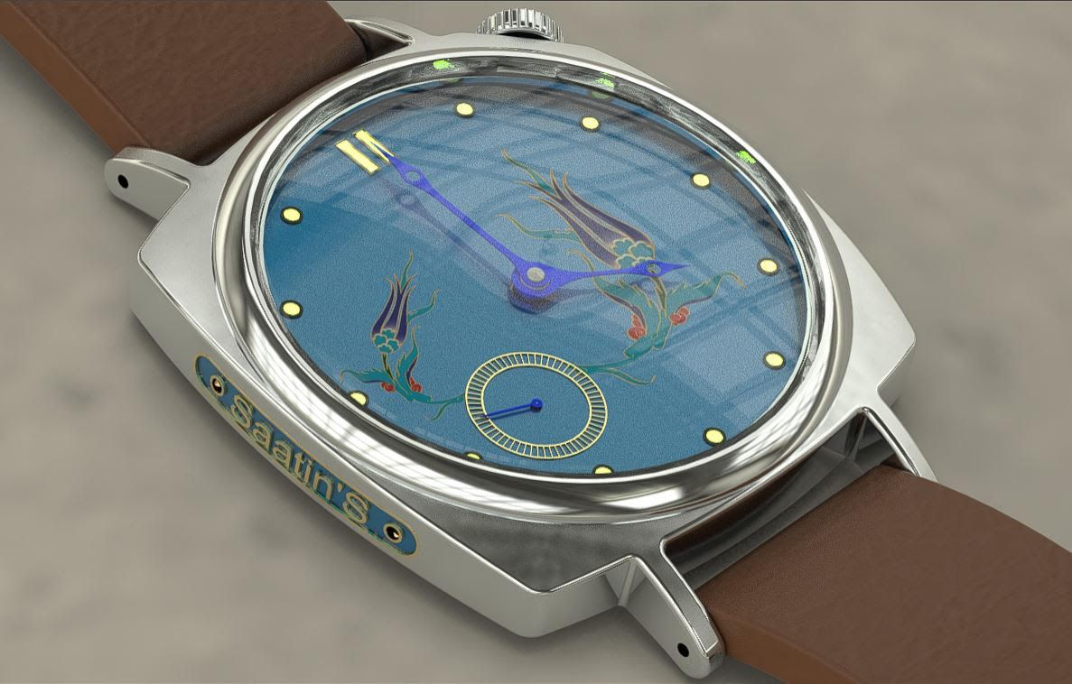 Montre Saatin's Argent