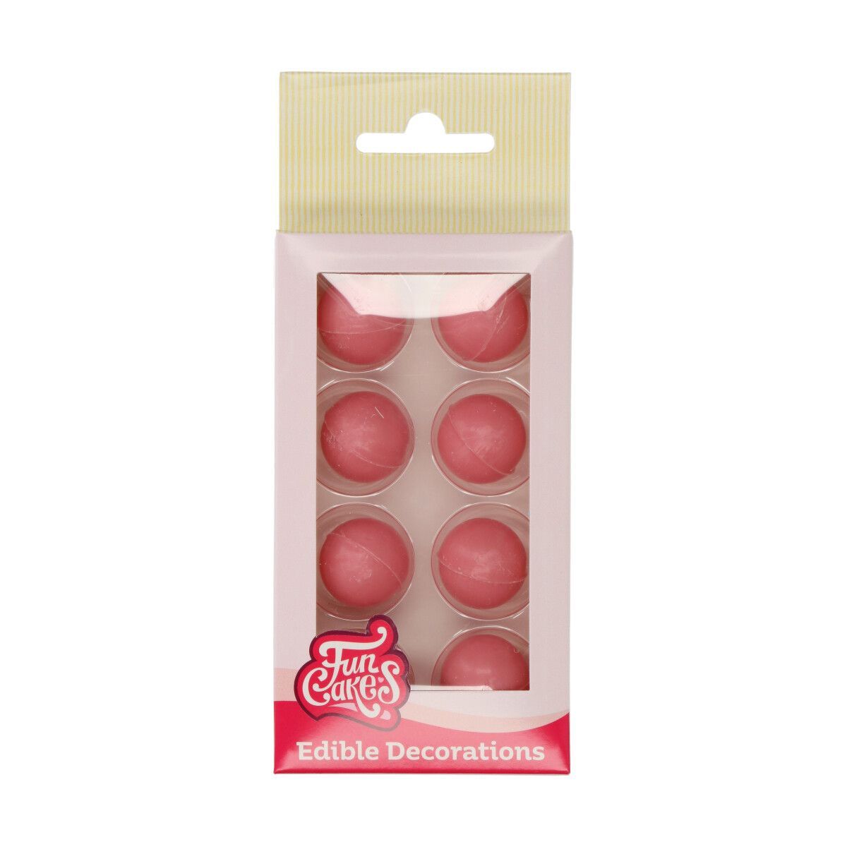FunCakes Choco Ballen Roze Set/8