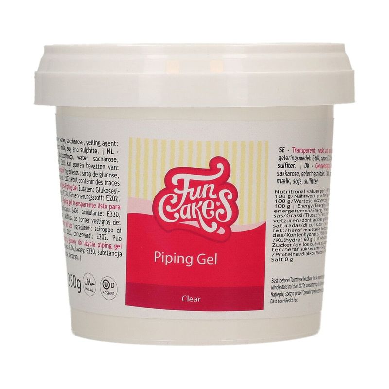 FUNCAKES CLEAR PIPING GEL 350 G