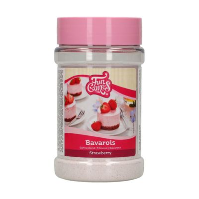 Funcakes mix voor BAVAROIS AARDBEI 150 GR