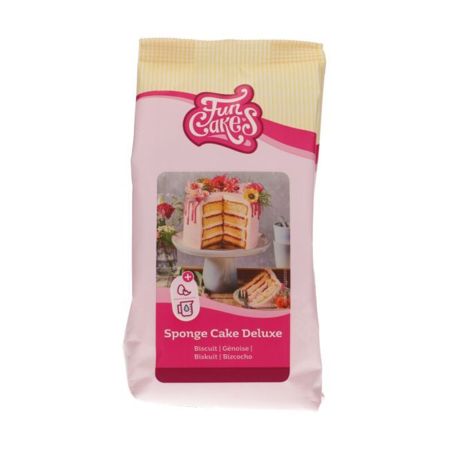 FUNCAKES MIX VOOR BISCUIT DELUXE 500 Gr