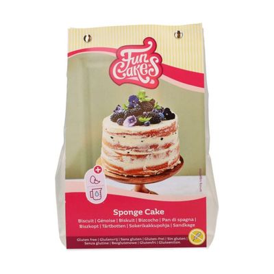 Funcakes Mix voor BISCUIT, GLUTENVRIJ 500 G