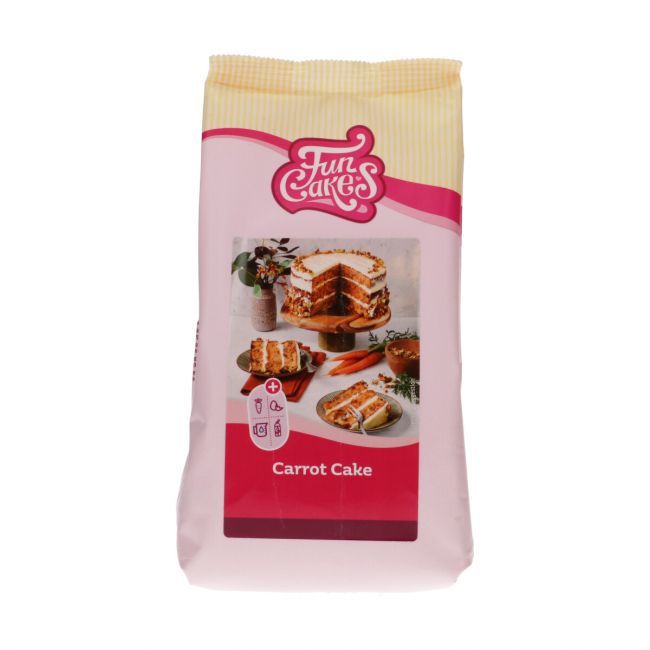 Funcakes Mix voor CARROT CAKE 500 G