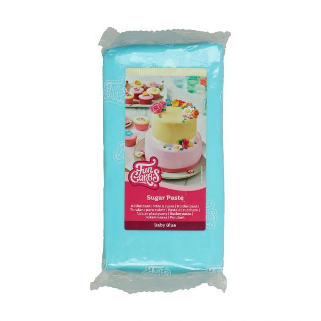 Funcakes Rolfondant BABY BLUE 1 KG