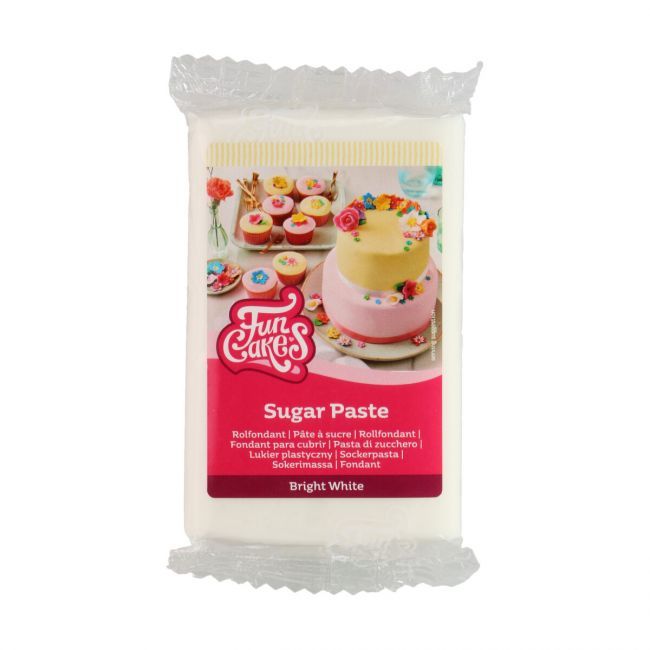 Funcakes Rolfondant BRIGHT WHITE 250 G