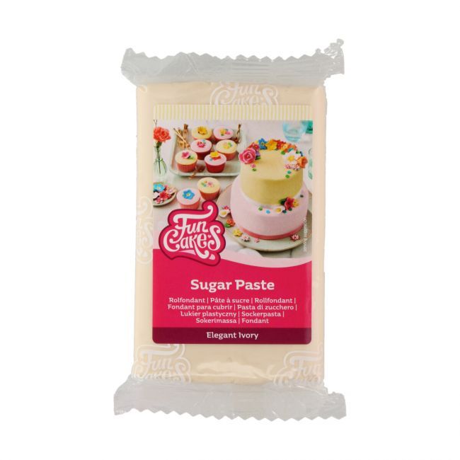 Funcakes Rolfondant ELEGANT IVORY 250 G