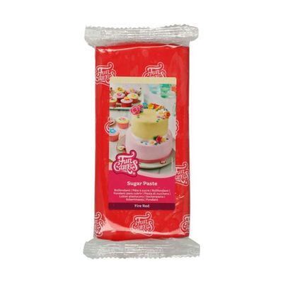 Funcakes Rolfondant FIRE RED 1 KG
