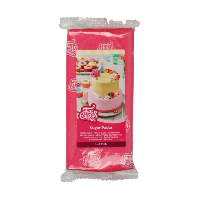 Funcakes Rolfondant HOT PINK 1 KG