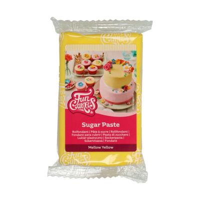 Funcakes Rolfondant MELLOW YELLOW 250 G