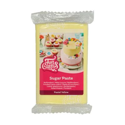 Funcakes Rolfondant PASTEL YELLOW 250 G