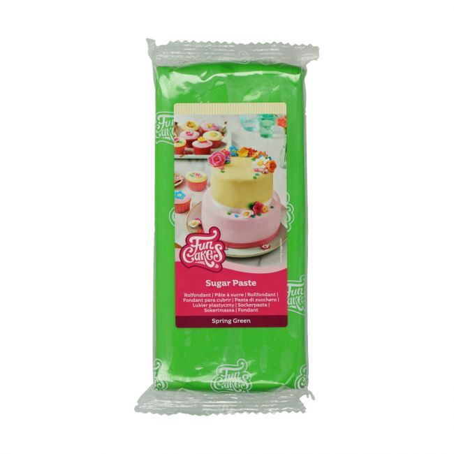 Funcakes Rolfondant SPRING GREEN 1 KG