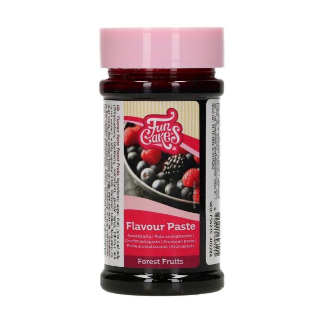 Funcakes smaakpasta BOSVRUCHTEN 120 GR